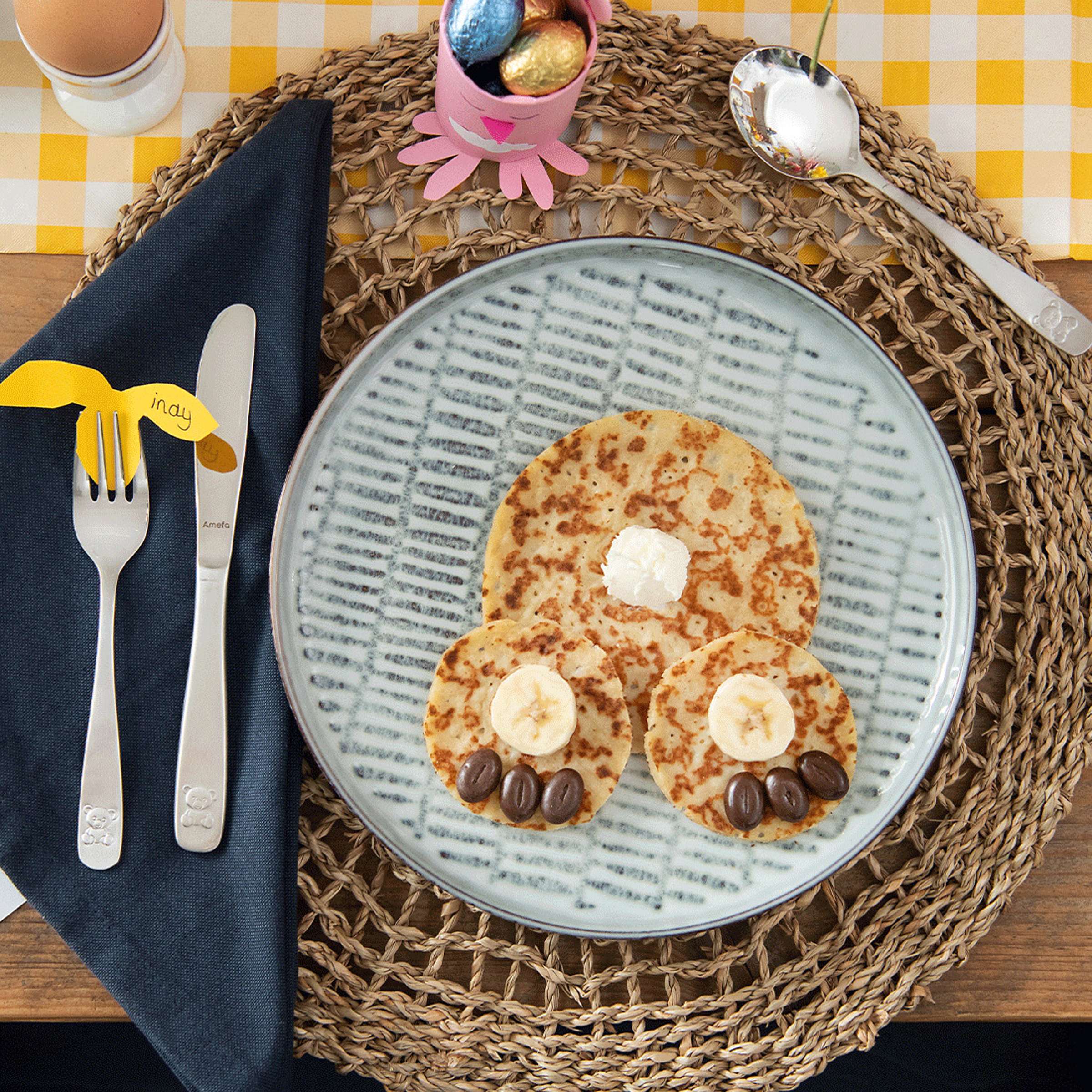 TEDDY Kinderbesteck Set 3-teilig