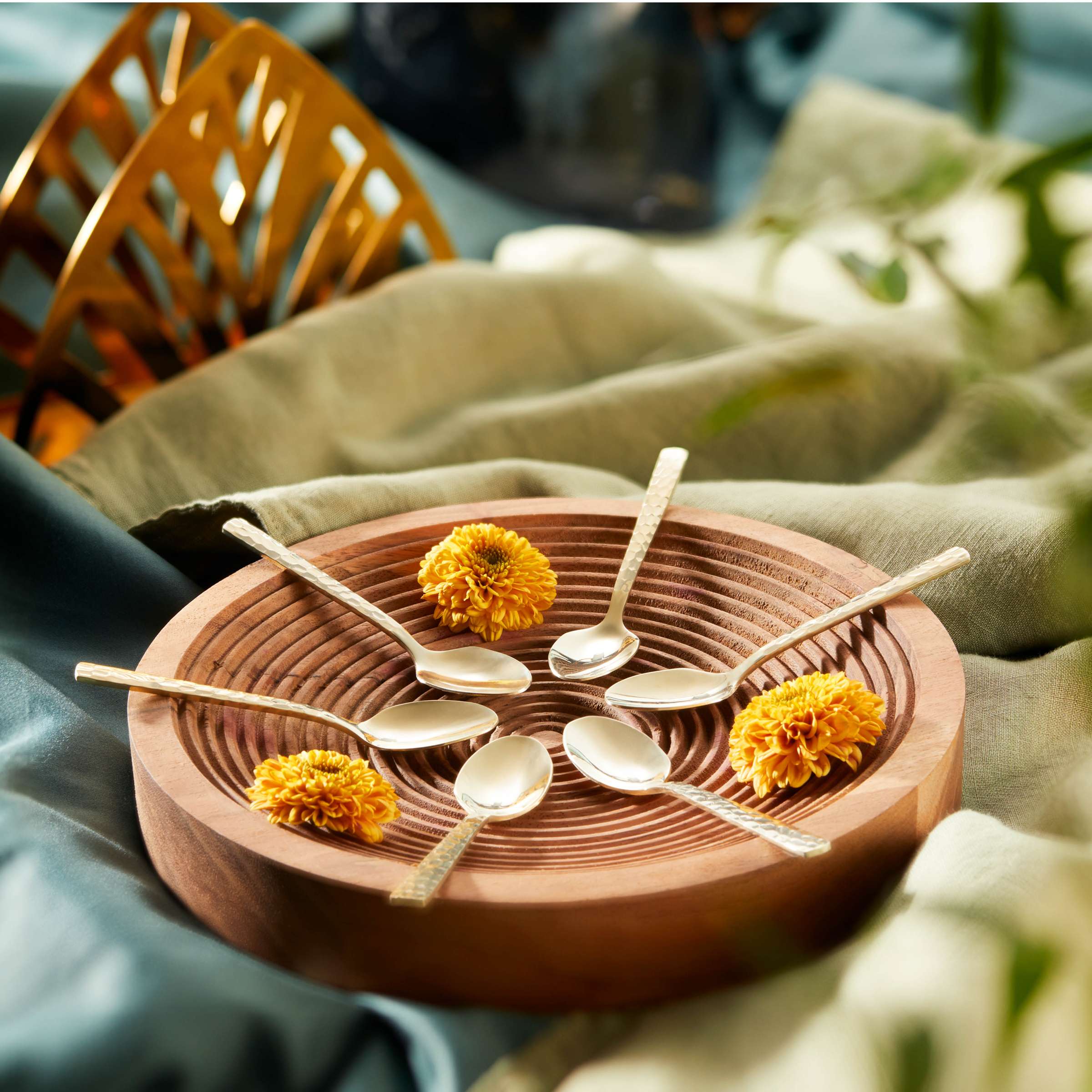 FELICITY Besteckset 24-teilig PVD champagner