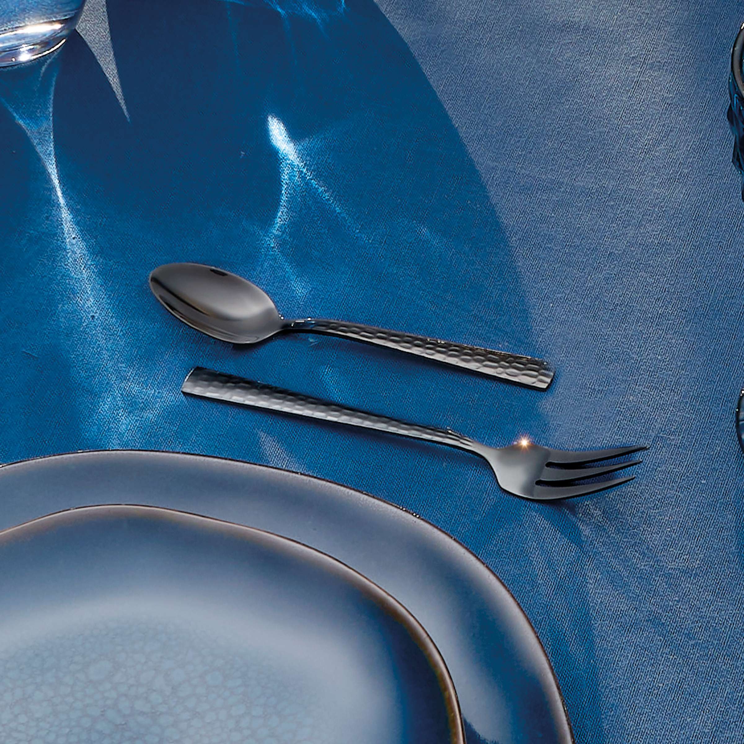 FELICITY Besteckset 30-teilig PVD schwarz