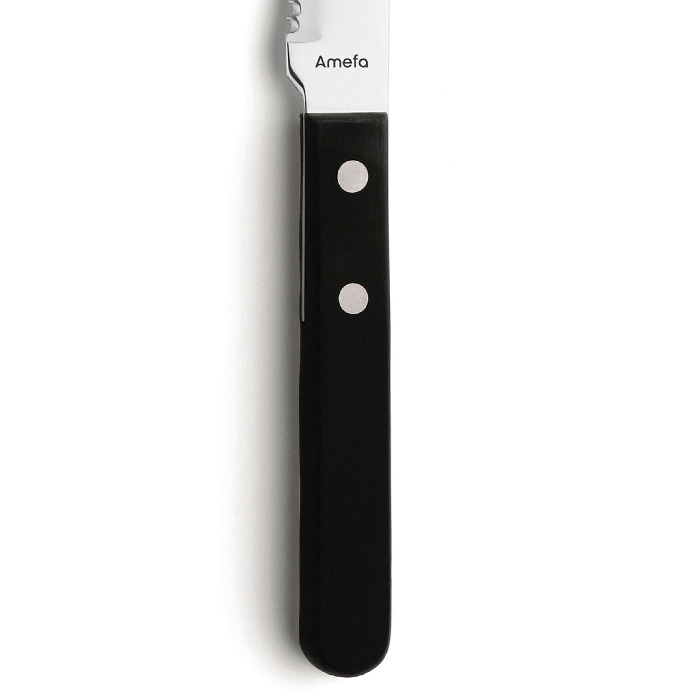 PIZZA Steakmesser Set 6-teilig schwarz