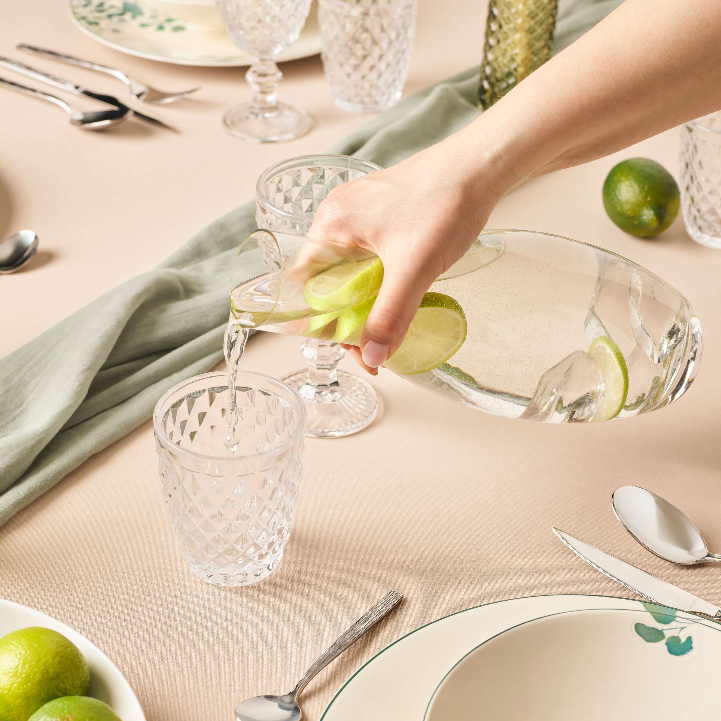 DIAMOND Trinkglas 6 Stück