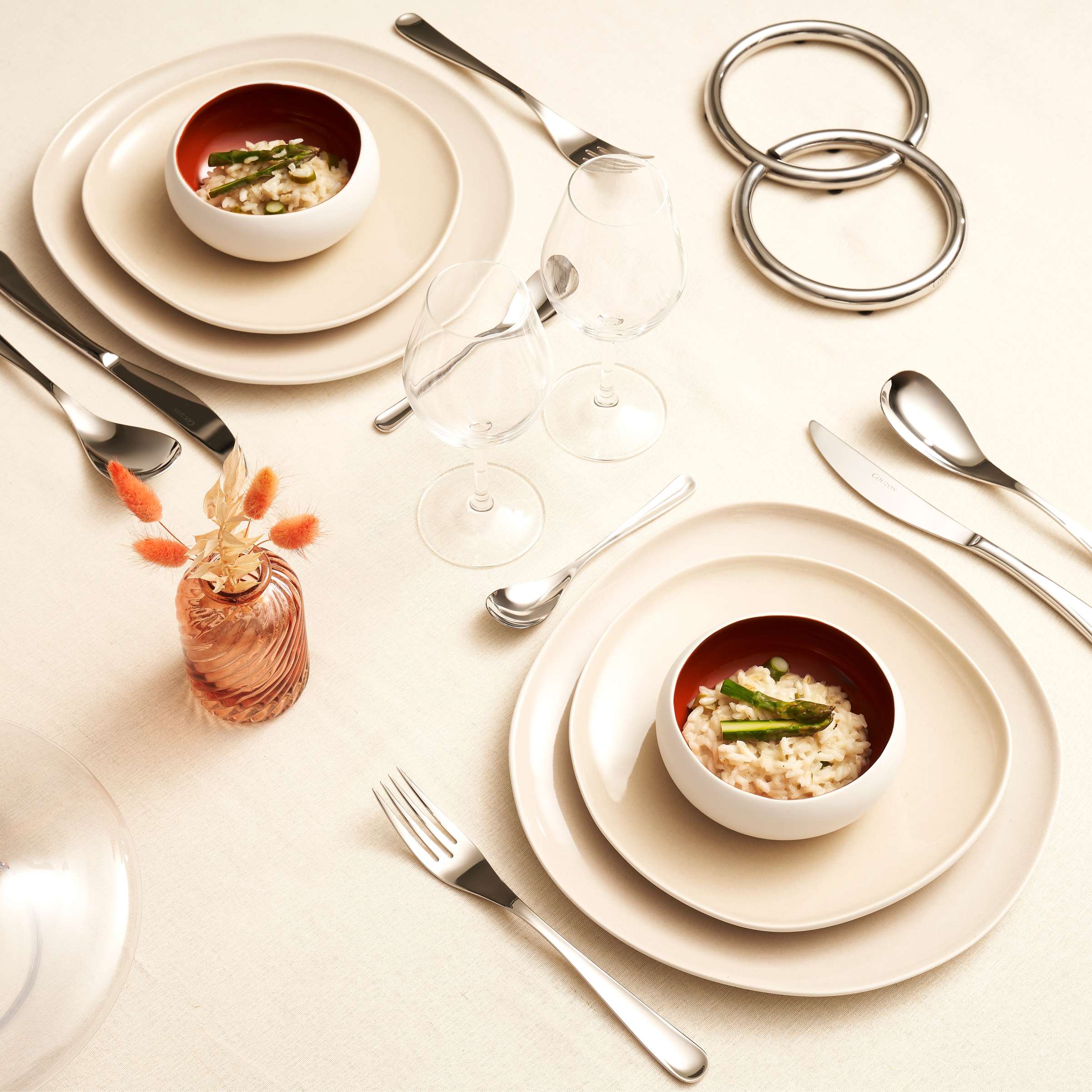 OSLO WHITE Speiseteller weiß 6 Stück