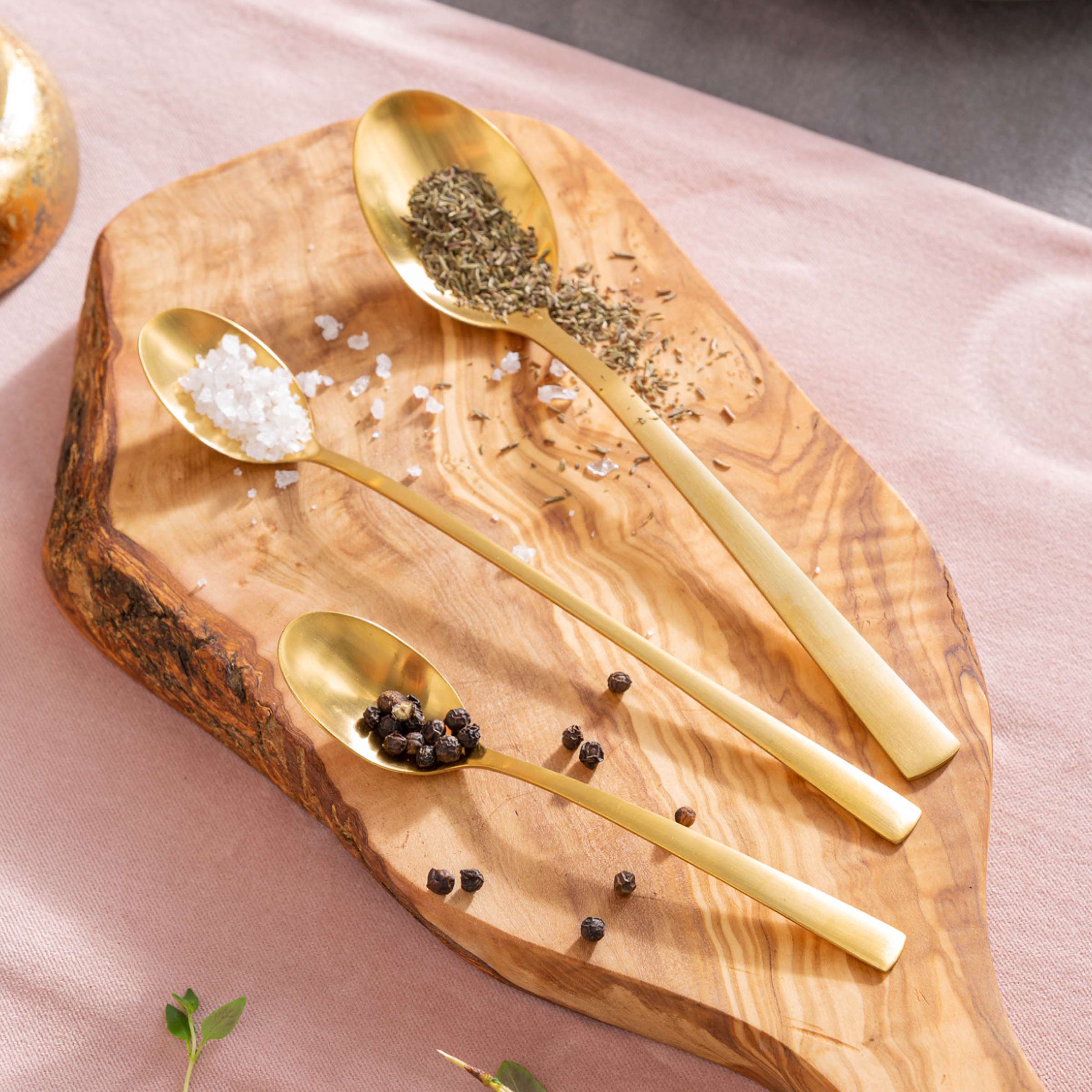 MANILLE Besteckset 16-teilig PVD gold