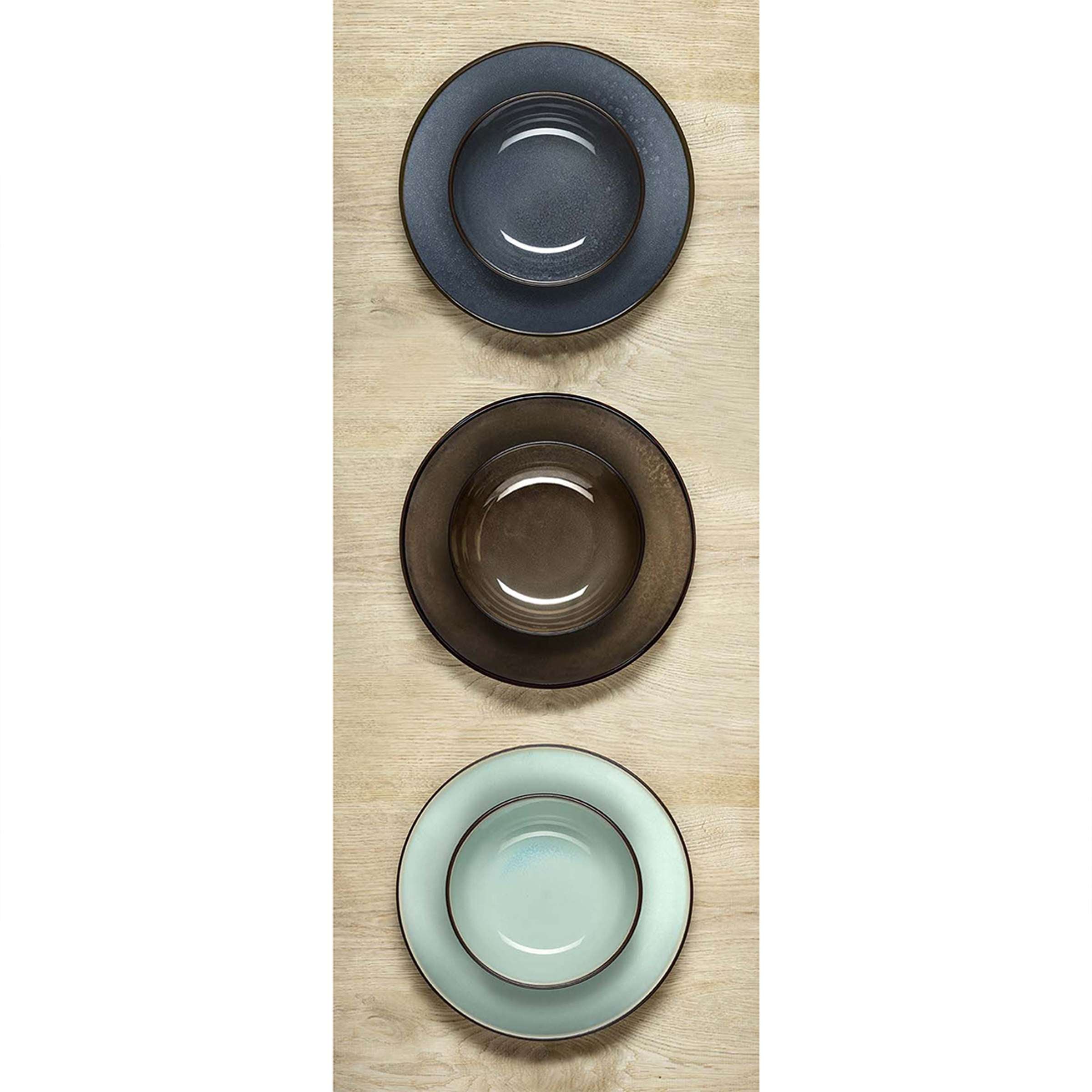 FEELING INDIGO Speiseteller 6 Stück