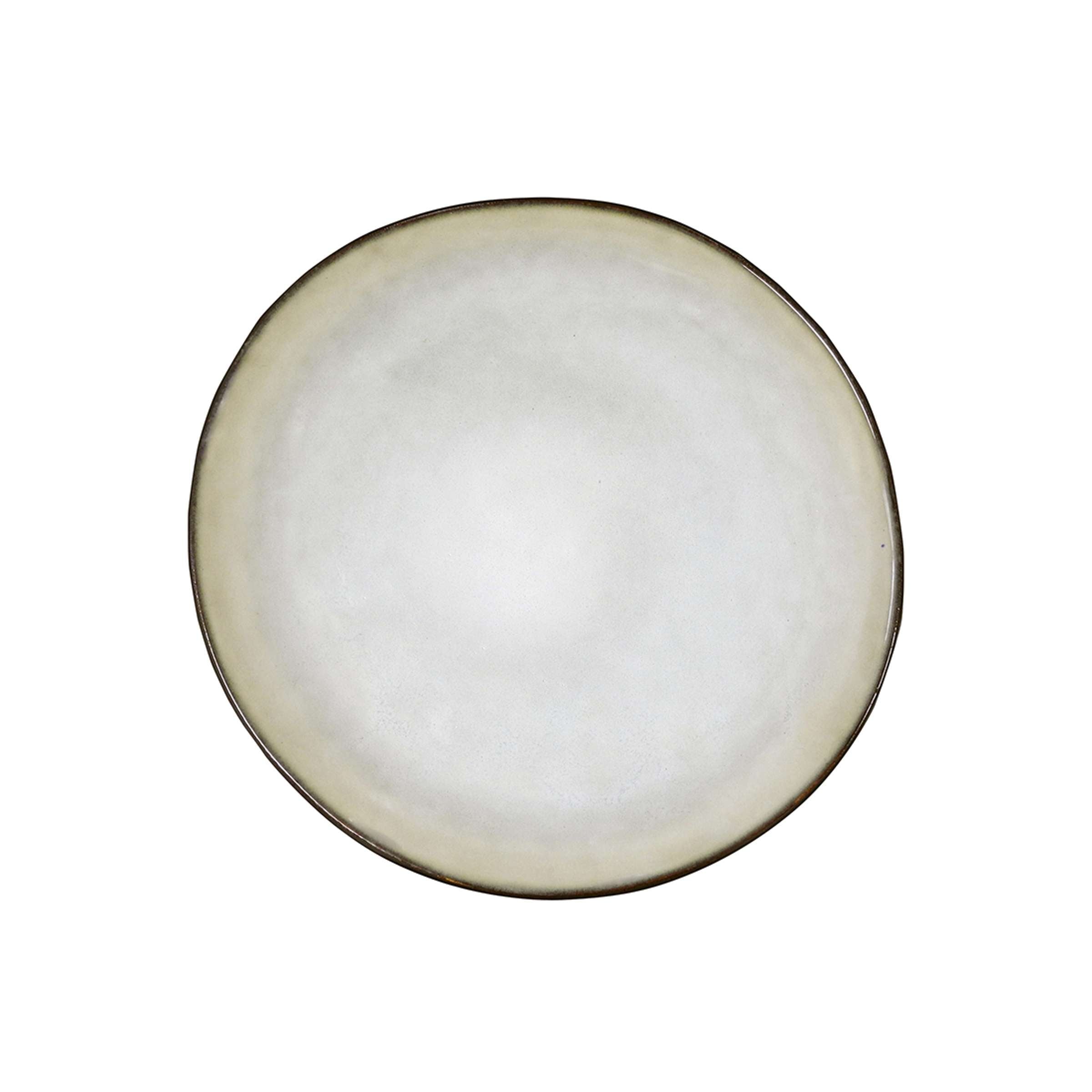 SHADOW NACRE Dessertteller grau,weiß 6 Stück