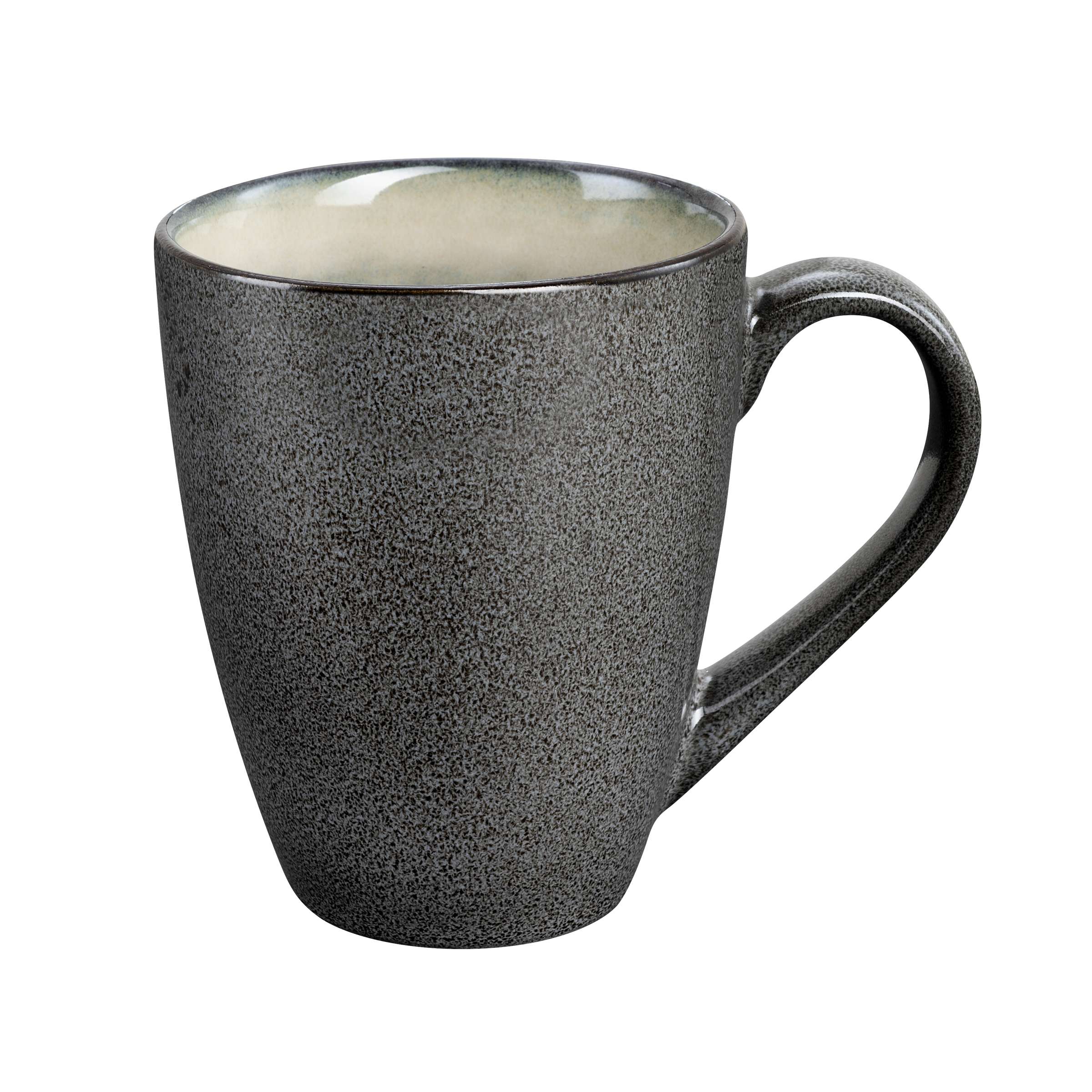 SHADOW NACRE Becher grau,weiß 6 Stück