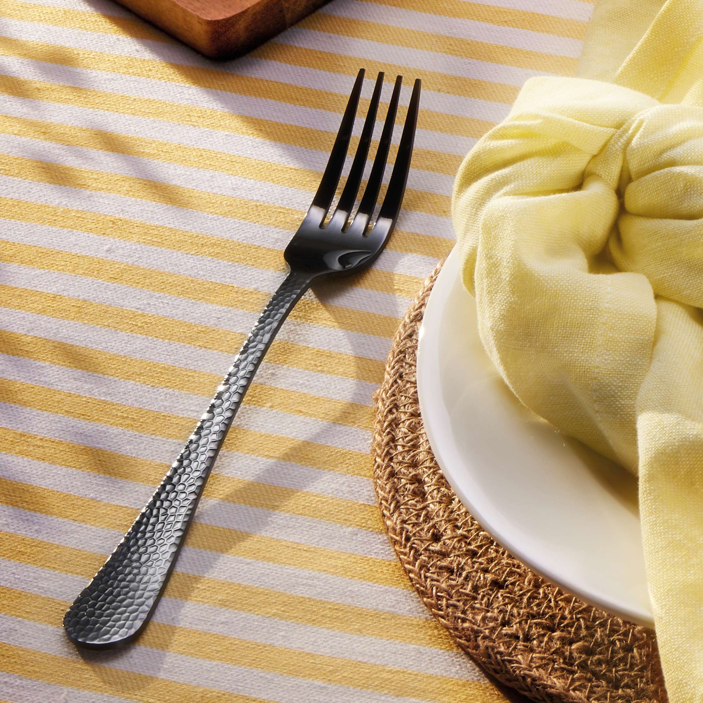 CRYSTAL Besteckset 30-teilig PVD schwarz