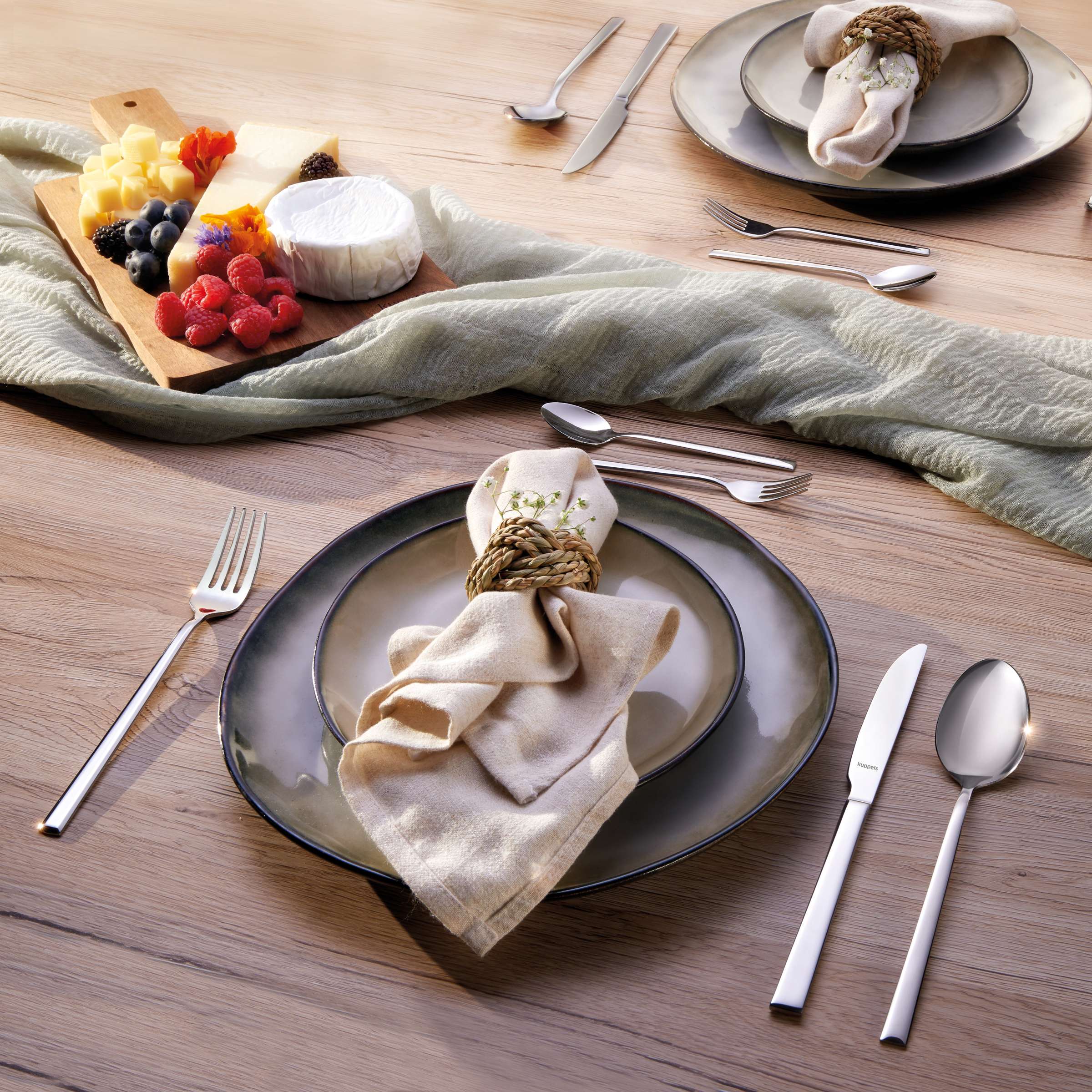 SHADOW NACRE Becher grau,weiß 6 Stück