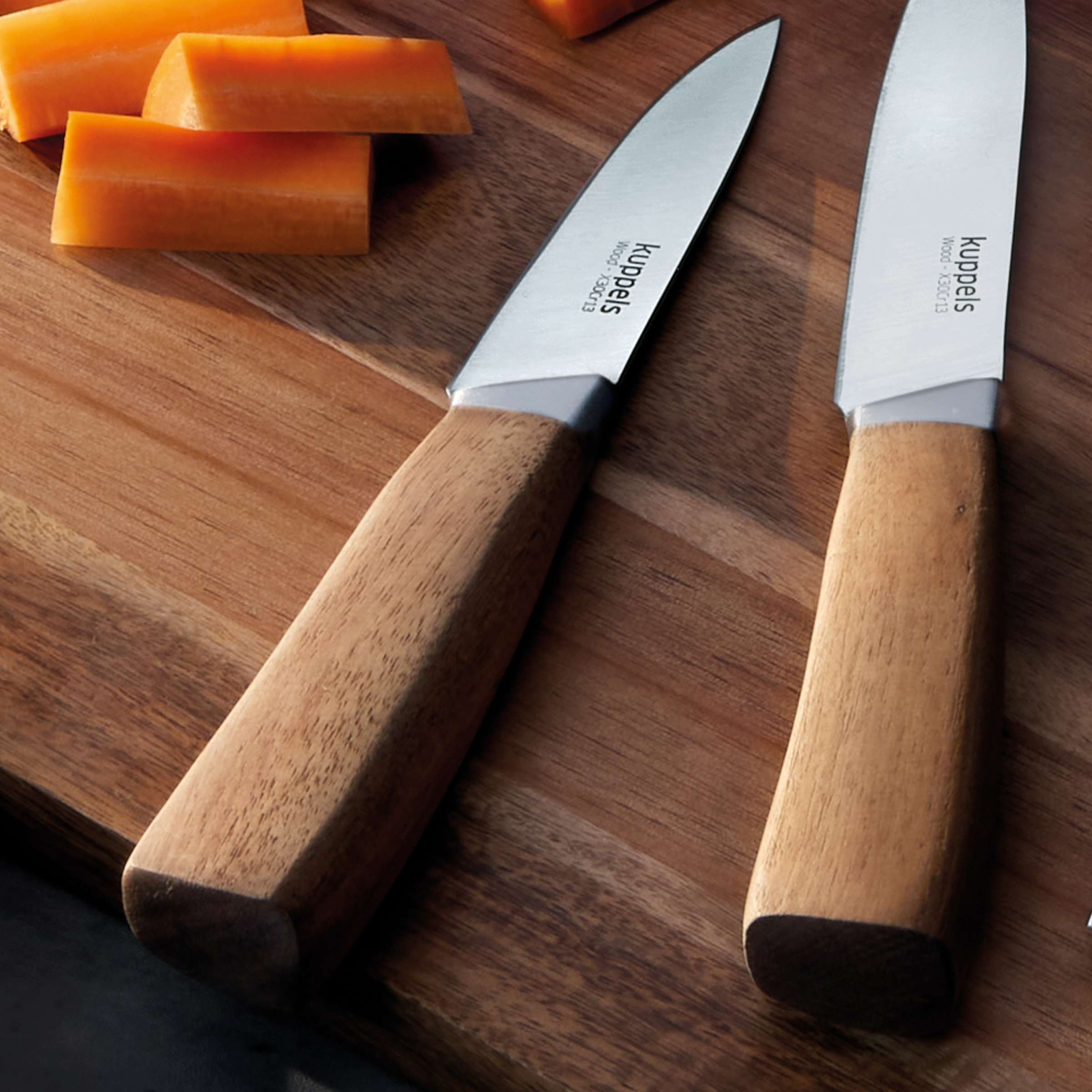 WOOD Küchenmesser 2-teilig
