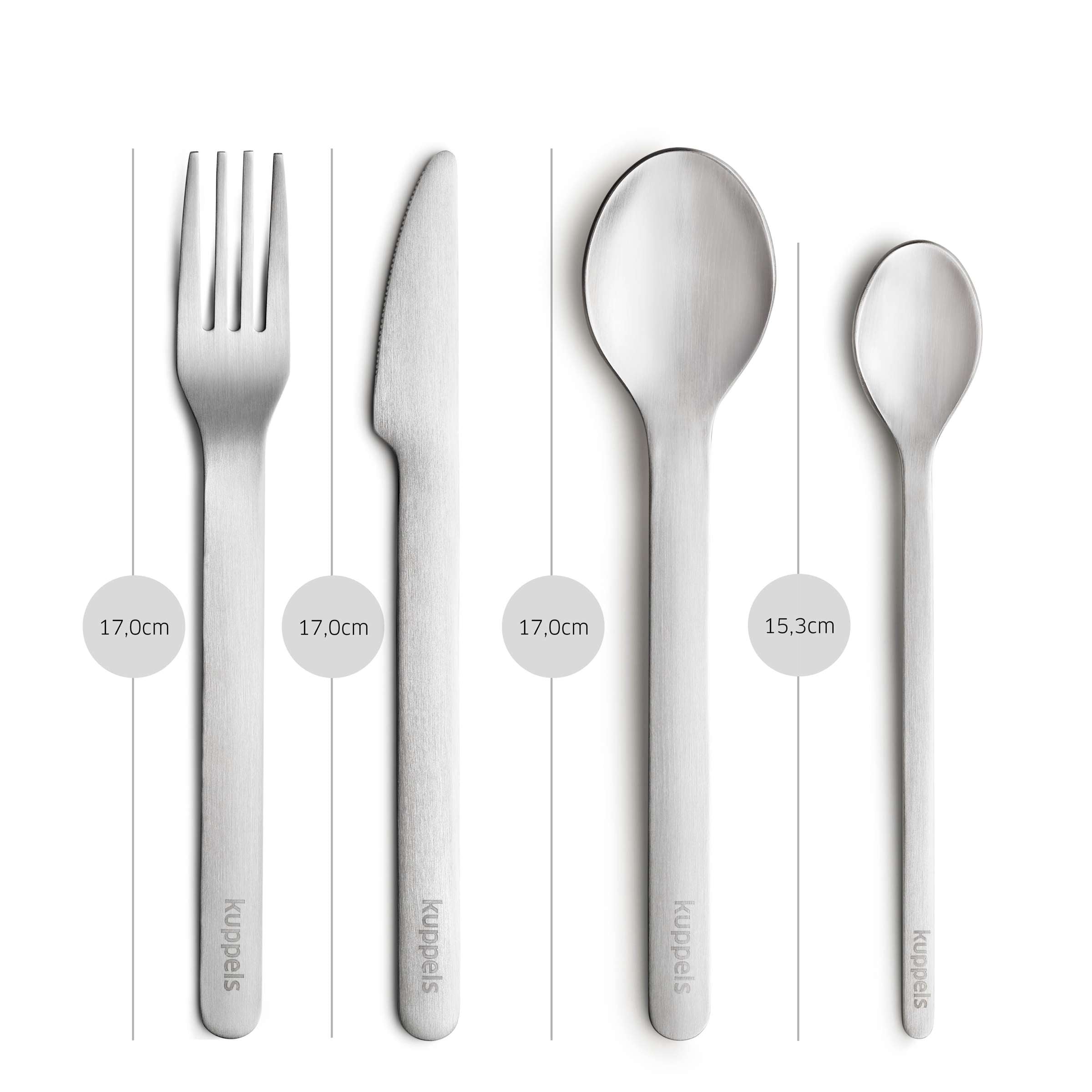 2GO Besteckset 4-teilig mint