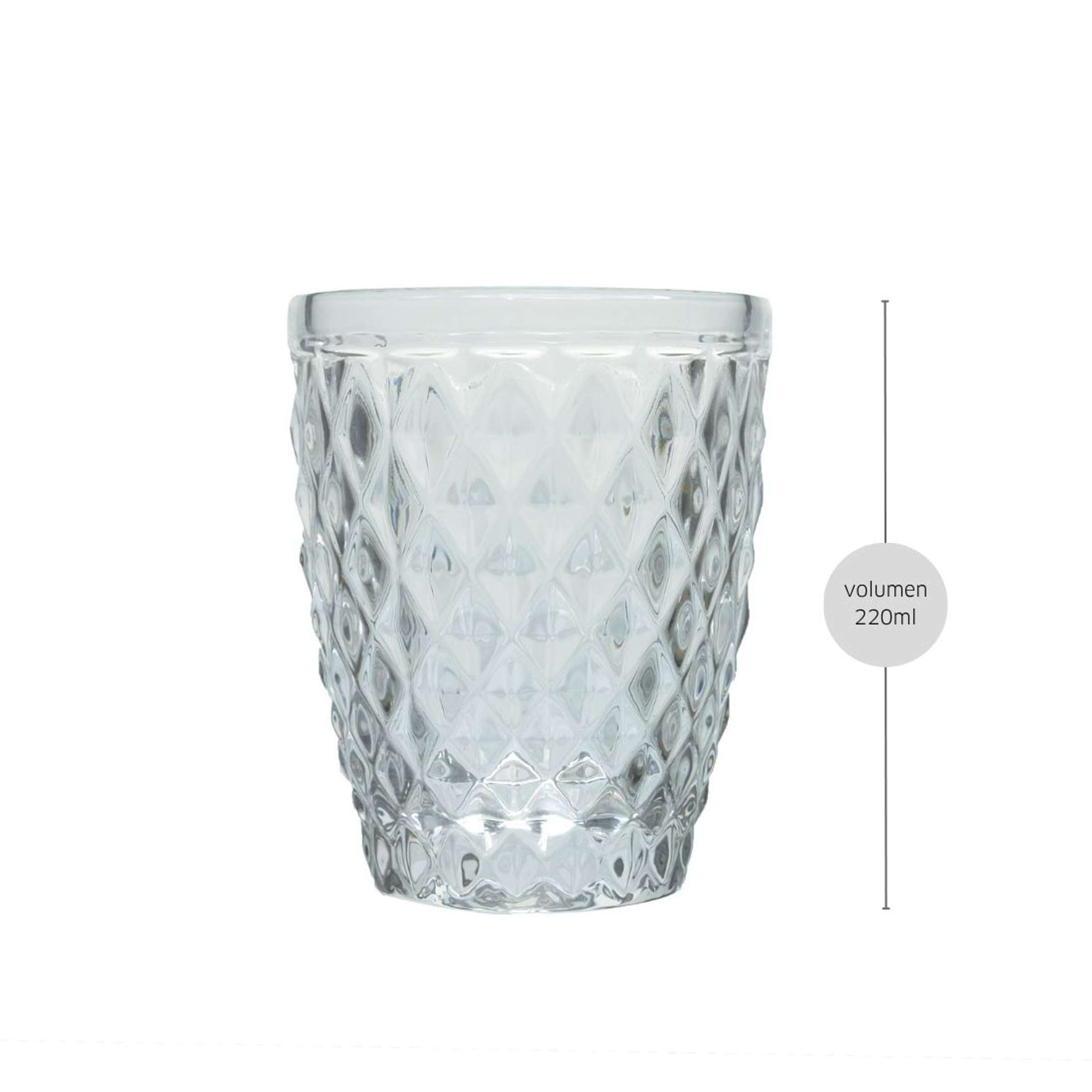 DIAMOND Trinkglas 6 Stück