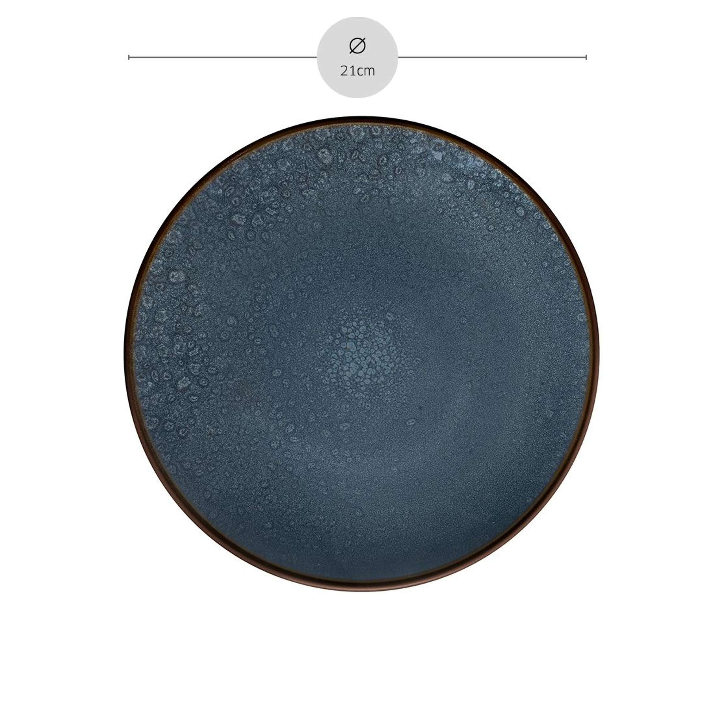 FEELING INDIGO Dessertteller 6 Stück