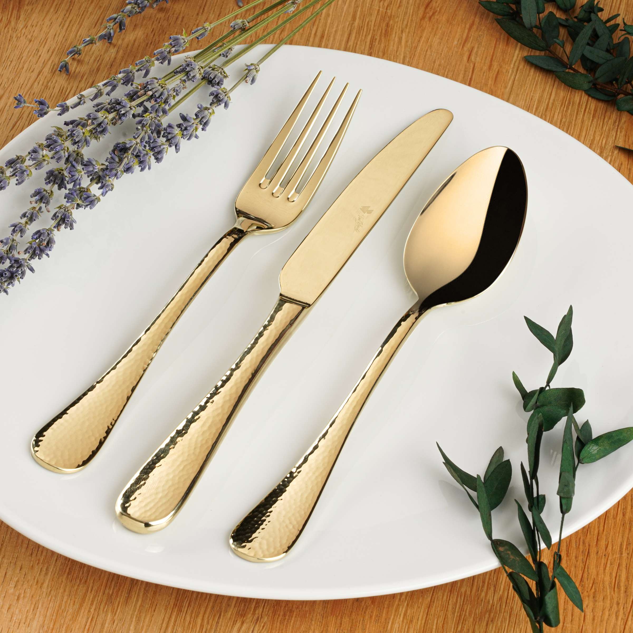 MONDO Besteckset 24-teilig PVD champagner