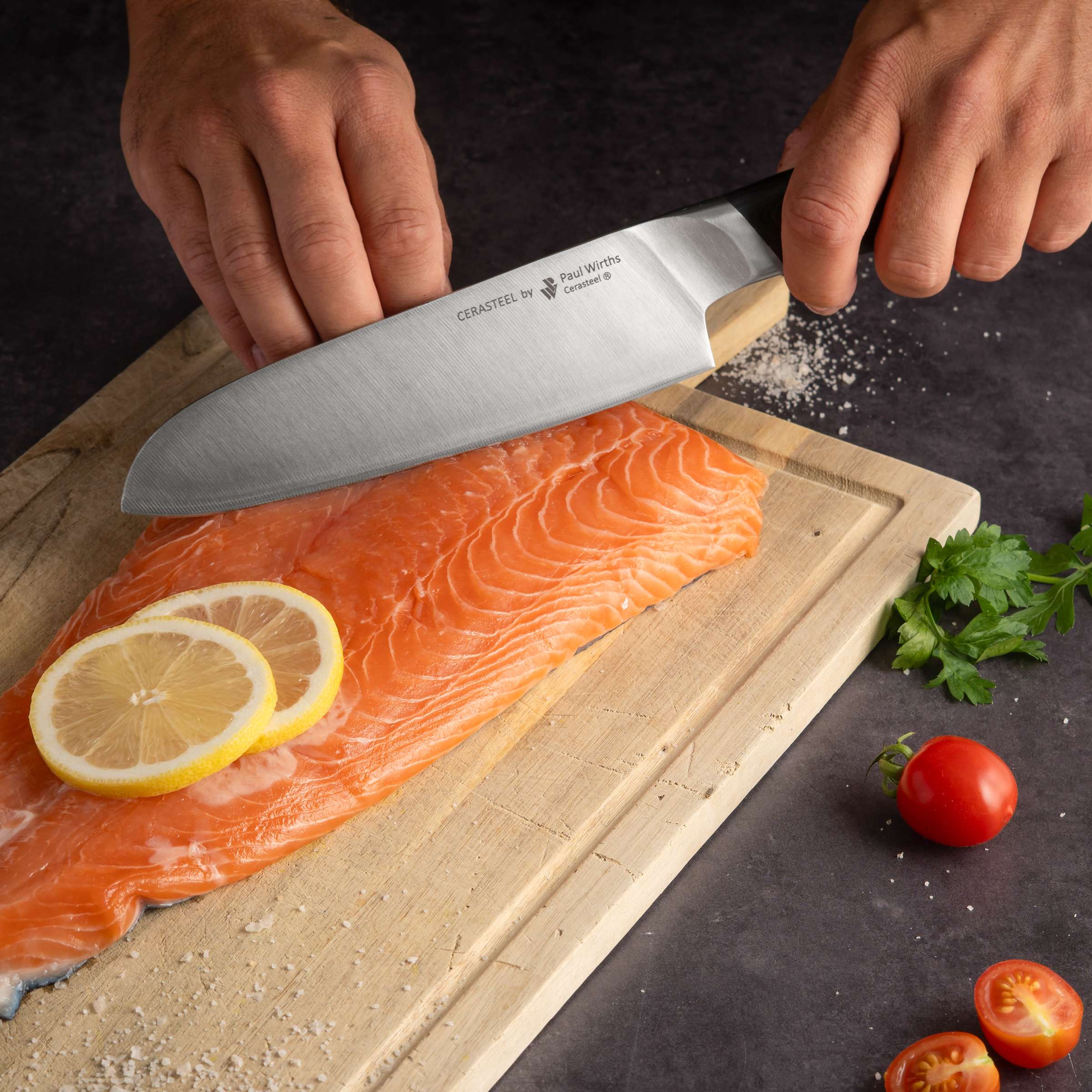 CERASTEEL Santokumesser 7"