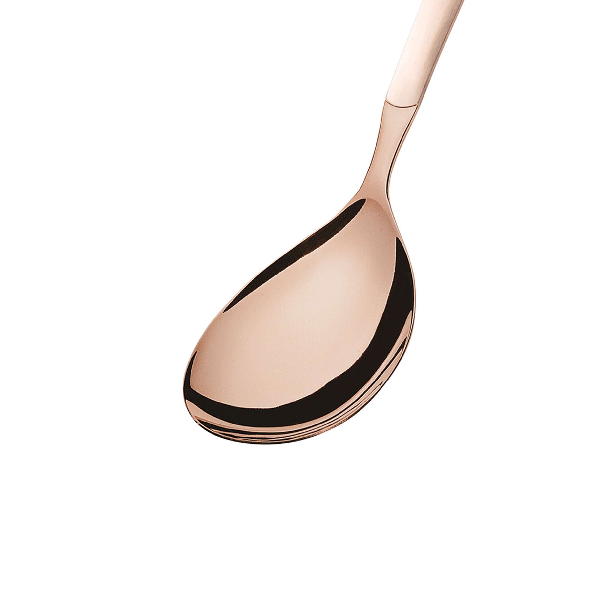 BUFFET Chafing Dish Löffel geschlossen PVD kupfer