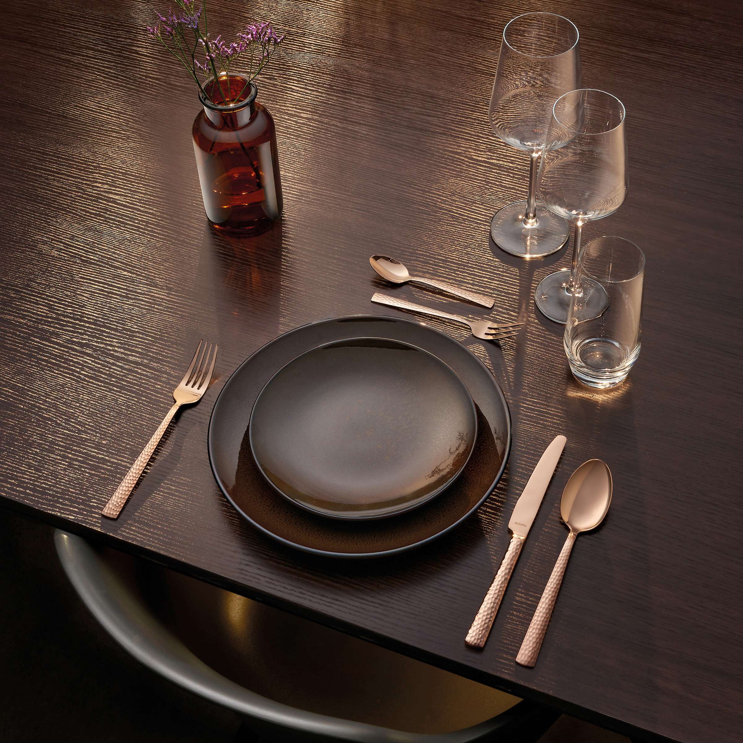 FELICITY Besteckset 24-teilig PVD rosé