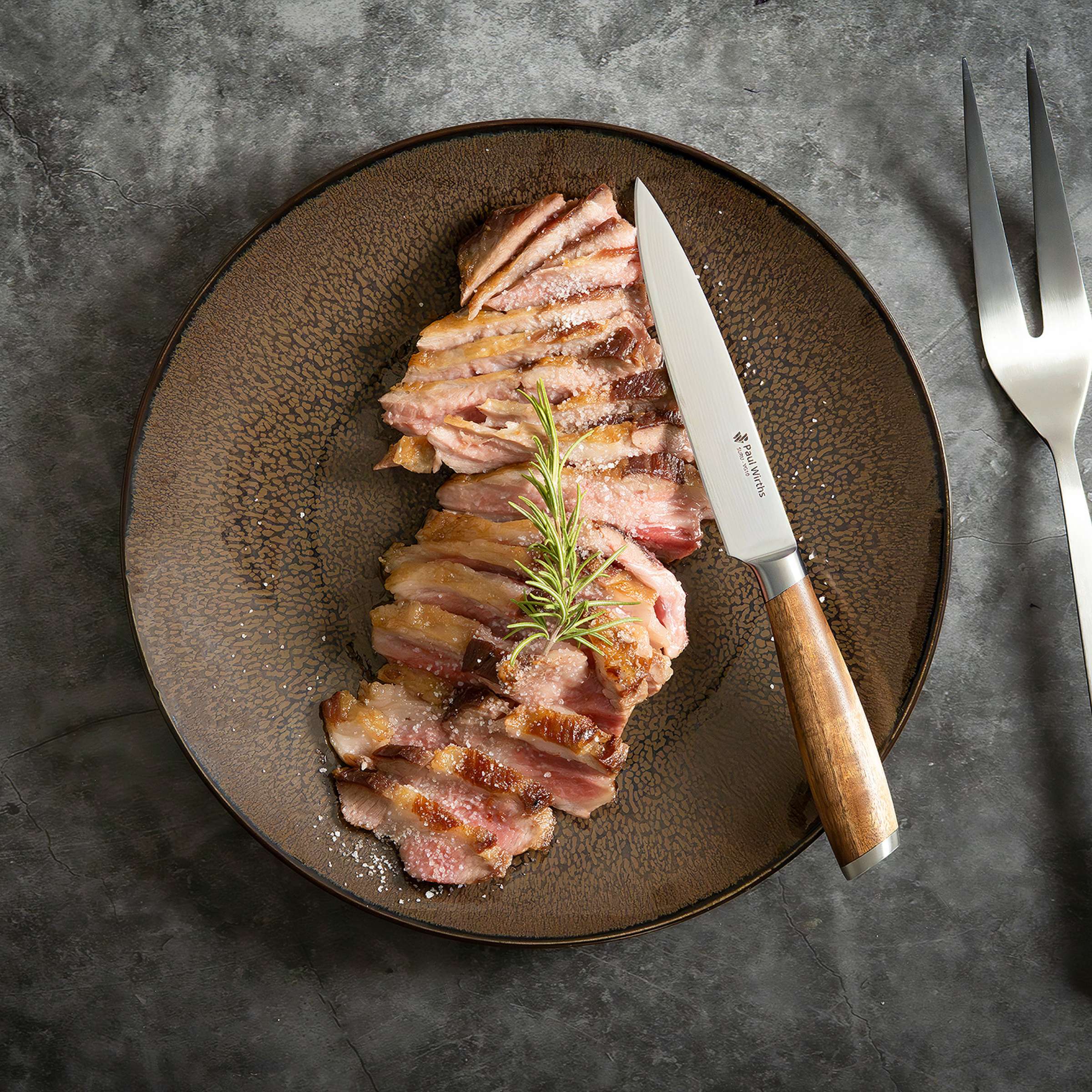 FEELING BRONZE Speiseteller 6 Stück