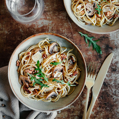 SHADOW AQUA Suppenteller blau,grau 6 Stück