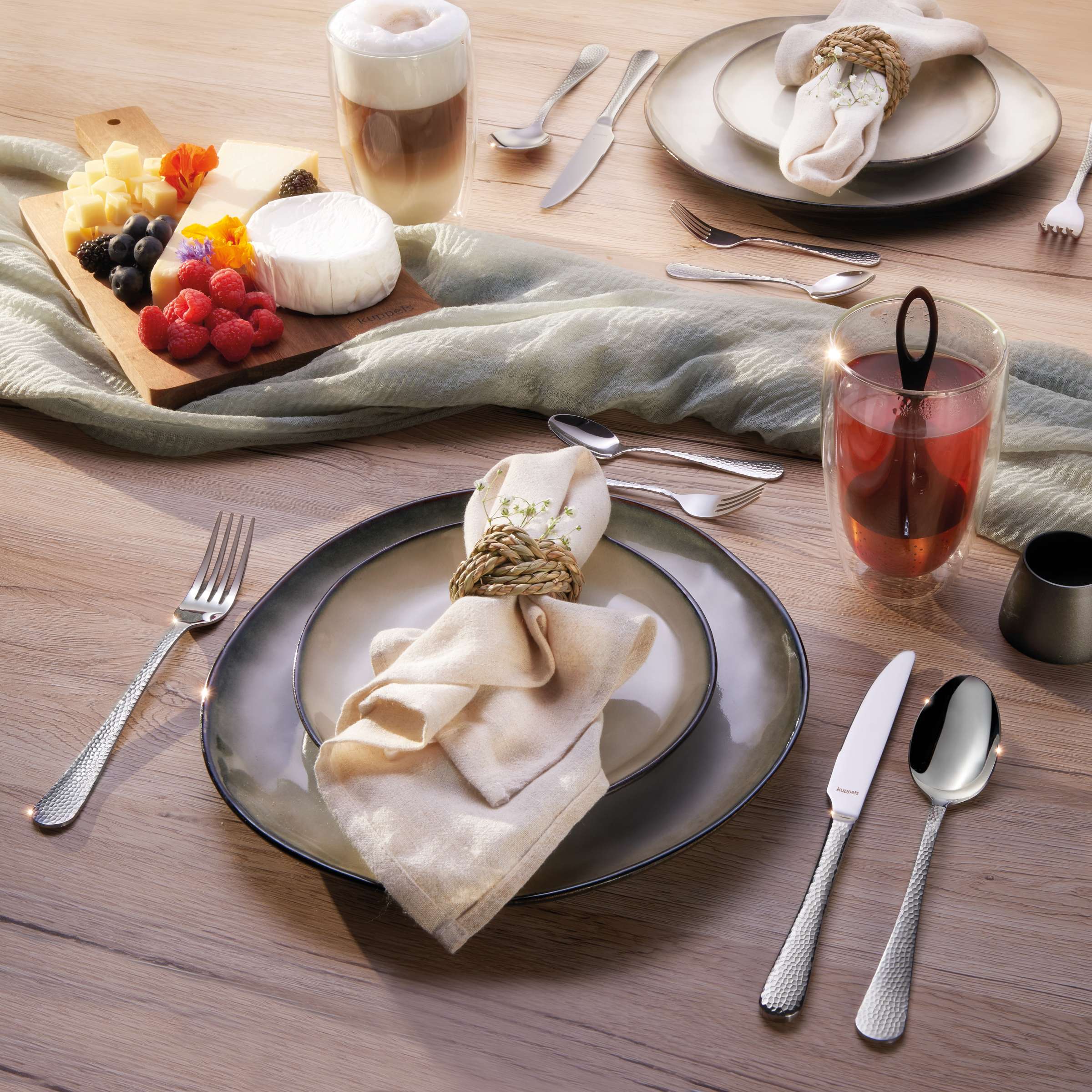 SHADOW NACRE Schüssel klein grau,weiß 6 Stück