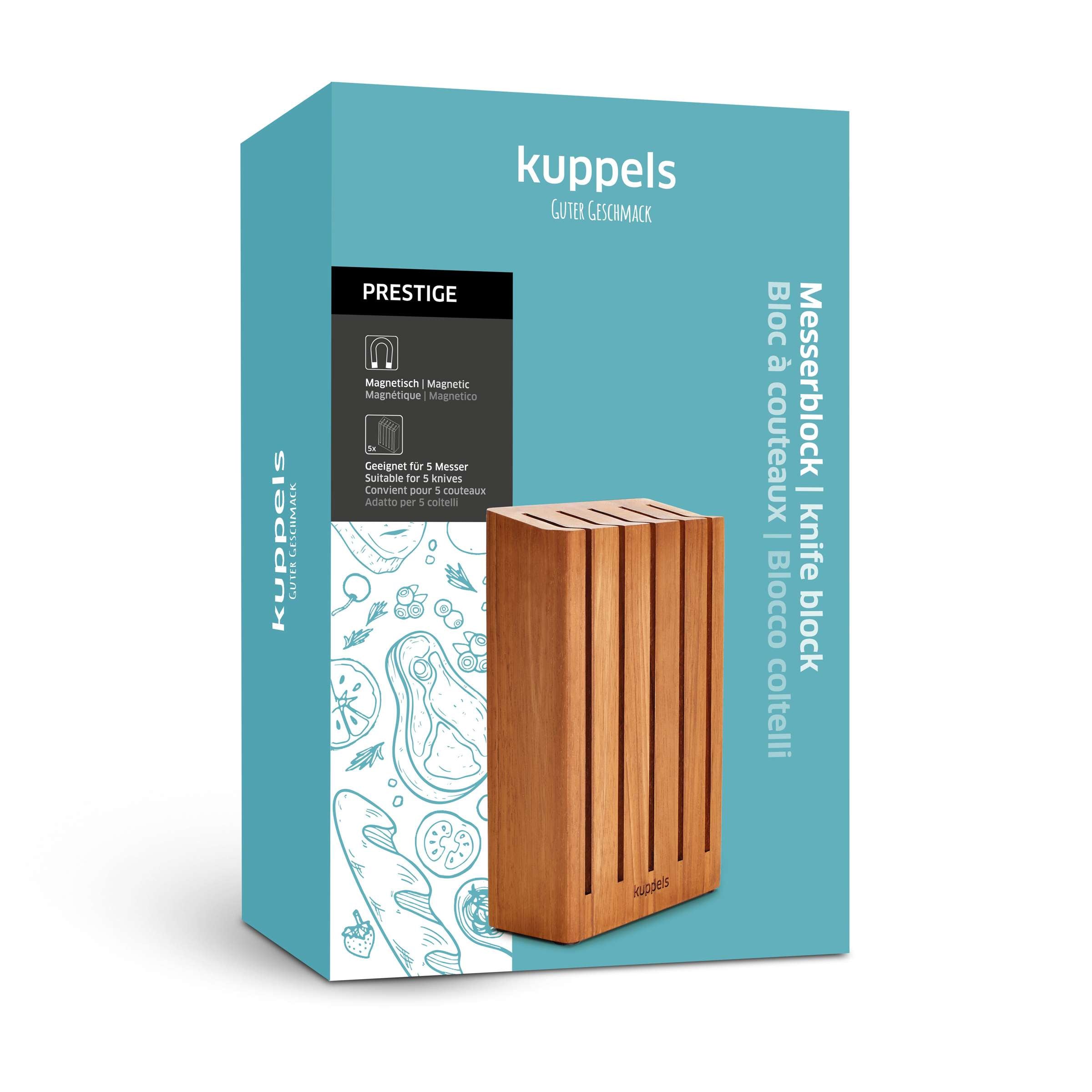 PRESTIGE Messerblock magnetisch
