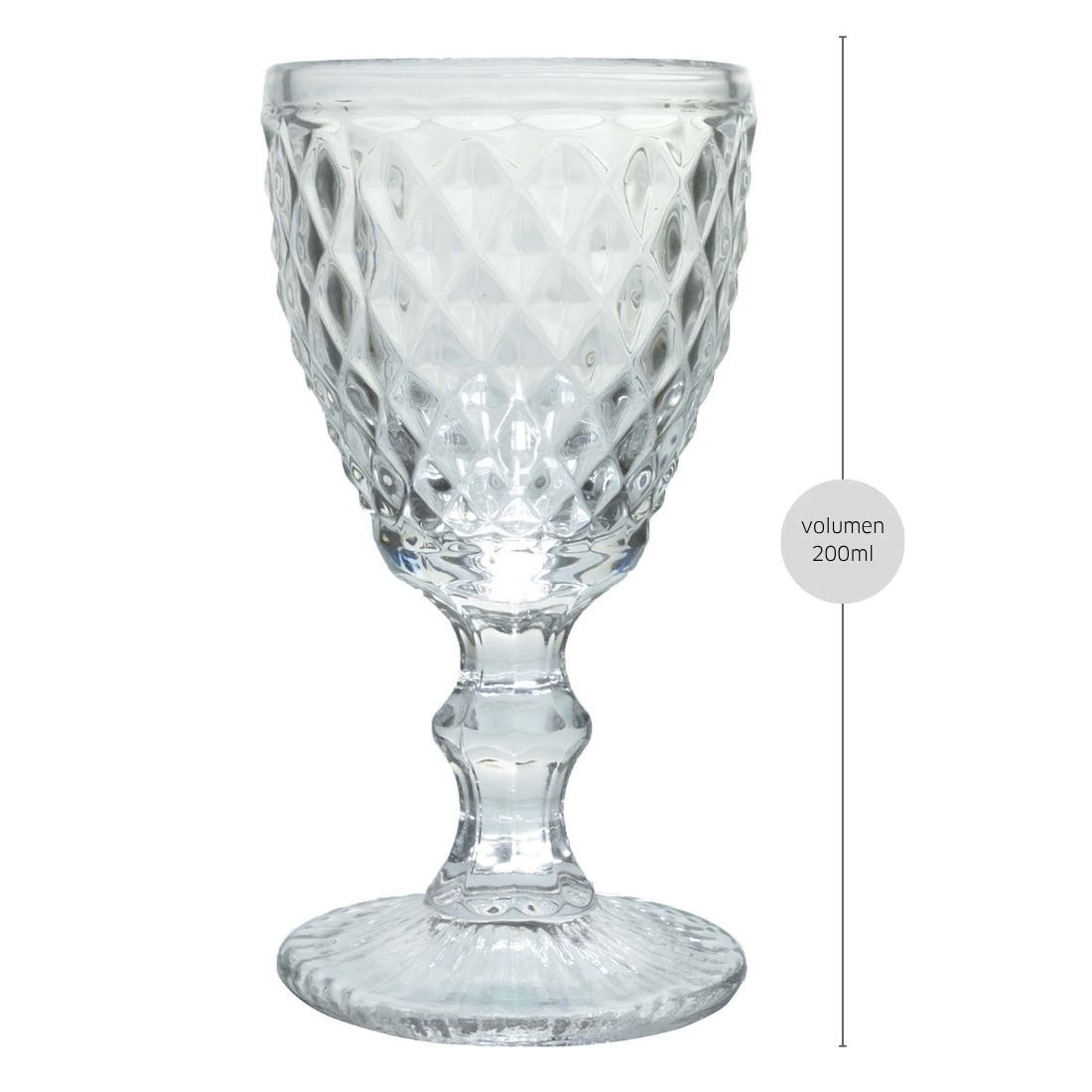 DIAMOND Weinglas 6 Stück