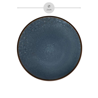 FEELING INDIGO Dessertteller 6 Stück