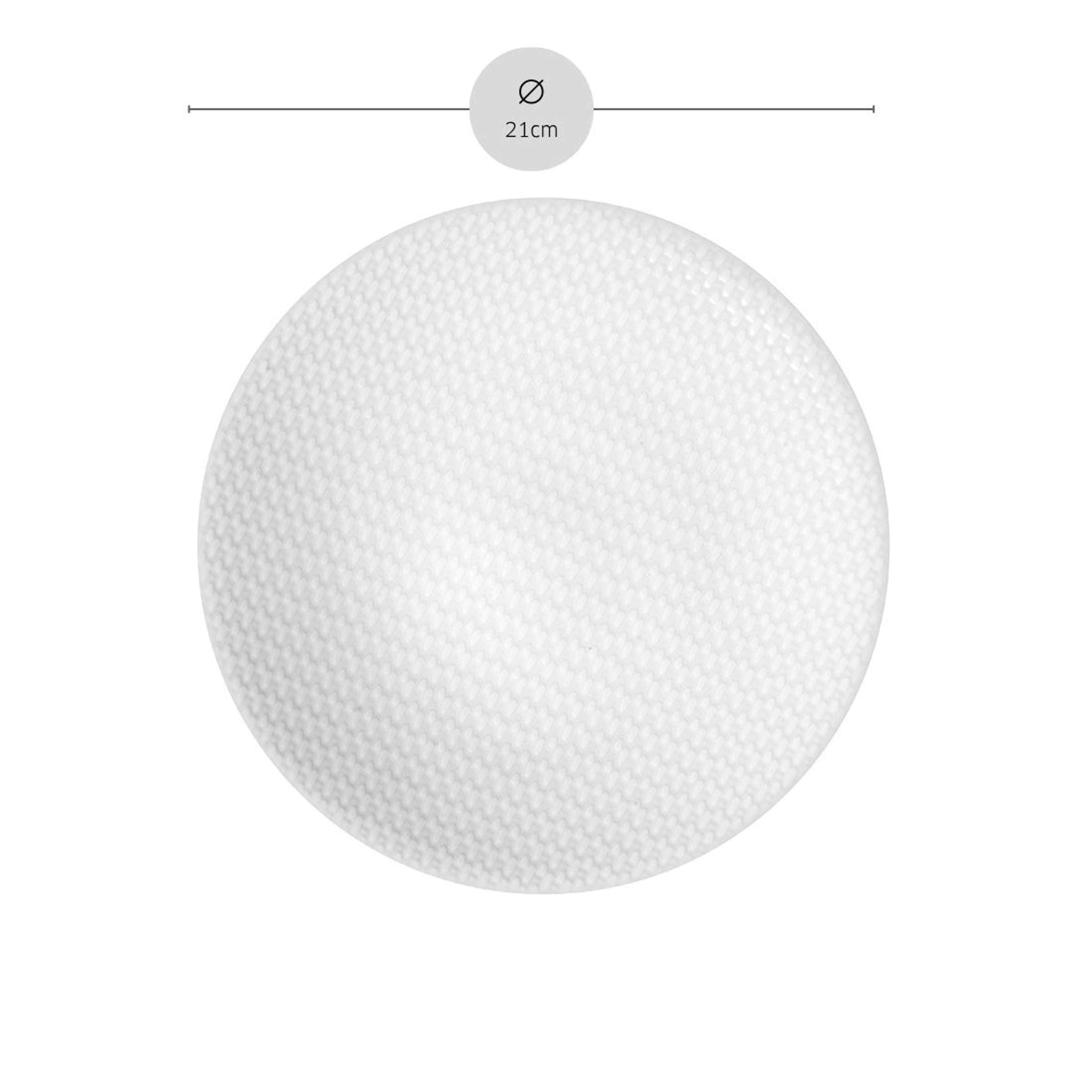 IZY Dessertteller weiß 6 Stück