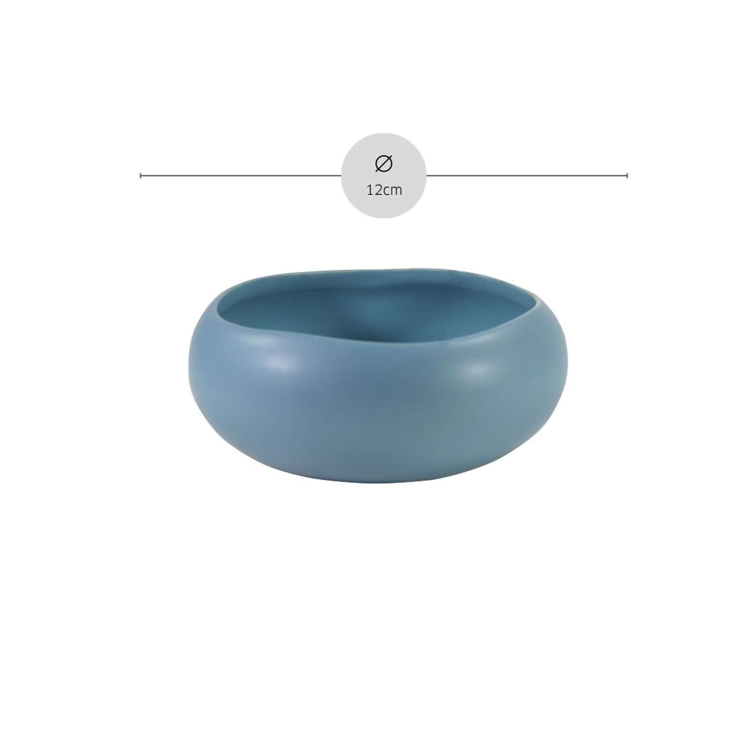 OSLO Schüssel blau 6 Stück