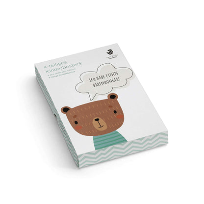 ALTFADEN Kinderbesteck Set 4-teilig